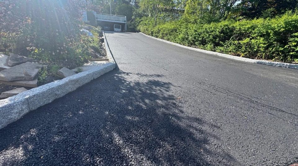 Betong-projekt i Täby