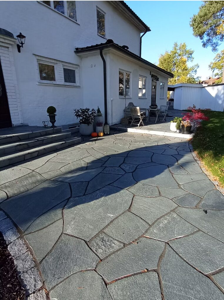 Betong-projekt i Täby
