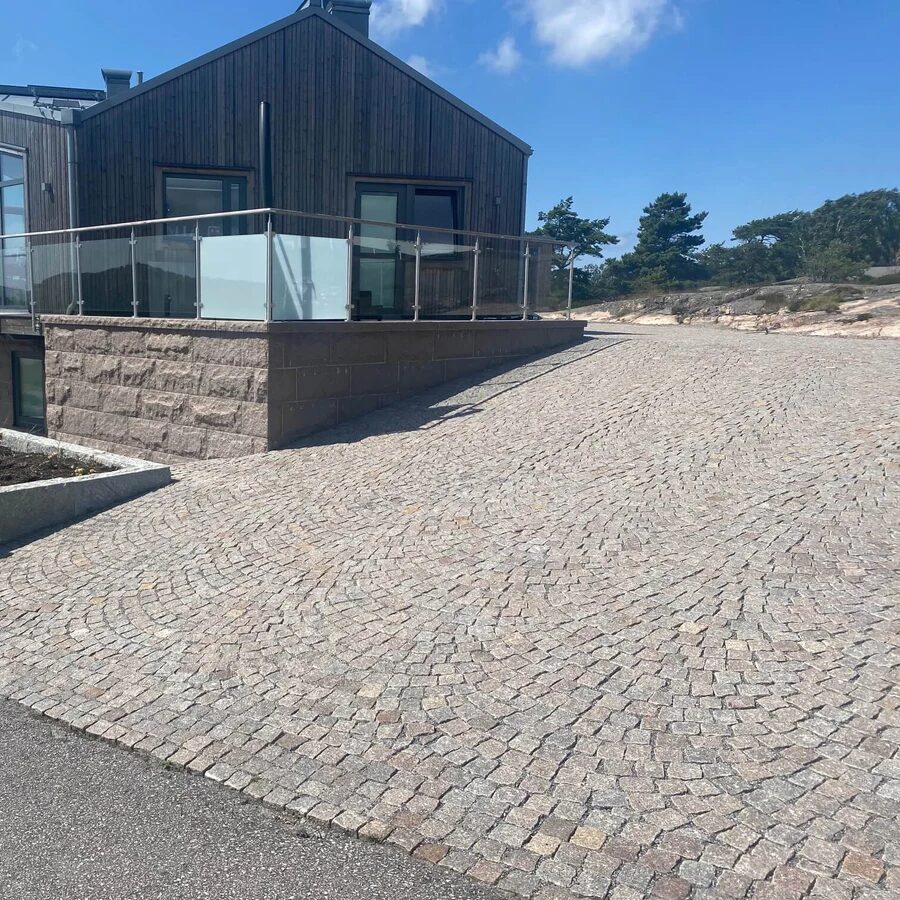 Betong-projekt i Täby