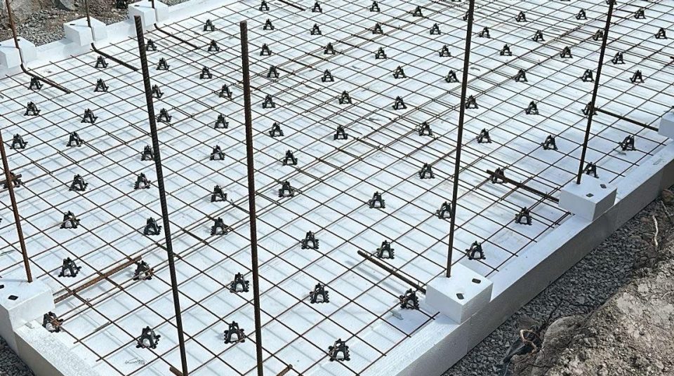 Betong-projekt i Täby